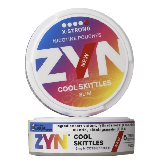 Zyn Nicotine Pouches – Cool Skittles 15 mg view 2
