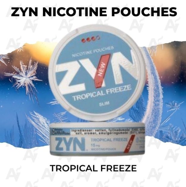 Zyn Nicotine Pouches – Tropical Freeze 12.5 mg
