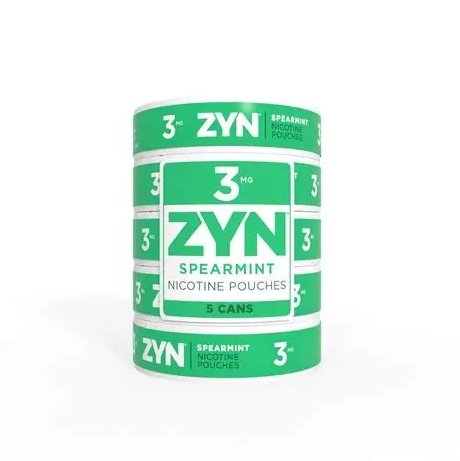 Zyn Nicotine Pouches – Spearmint 3mg view 3
