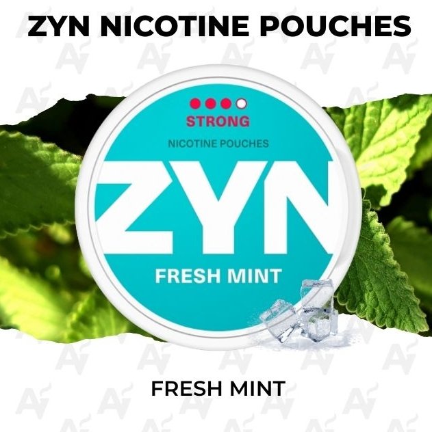 Zyn Nicotine Pouches – Fresh Mint 14 mg view 2