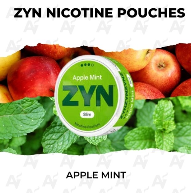 ZYN Apple Mint – 9 mg – Slim Strong Nicotine Pouches view 2